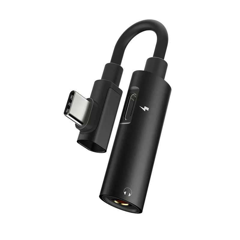 ls19-jpeg Hoco 2 in 1 Audio Converter Adapter USB-C to 3.5mm