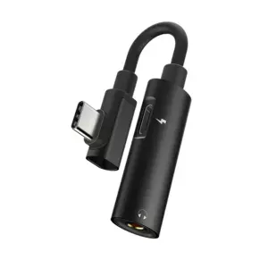 Hoco 2 in 1 Audio Converter Adapter USB-C to 3.5mm