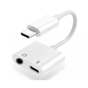 USB-C to 3.5mm Headphone Adapter & Charging Cable
