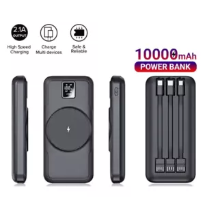 ANG X02 10000mAh 22.5W PD High Speed Wireless Charging Power Bank