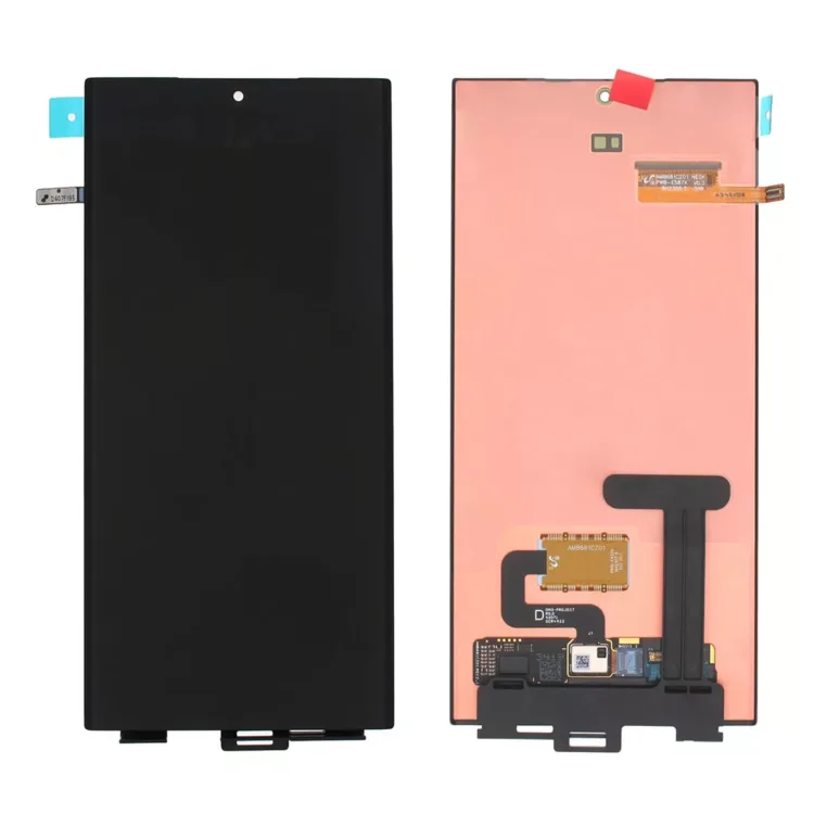 For Samsung S918 Galaxy S23 Ultra Genuine LCD Screen & Digitiser (No Frame) - Phantom Black