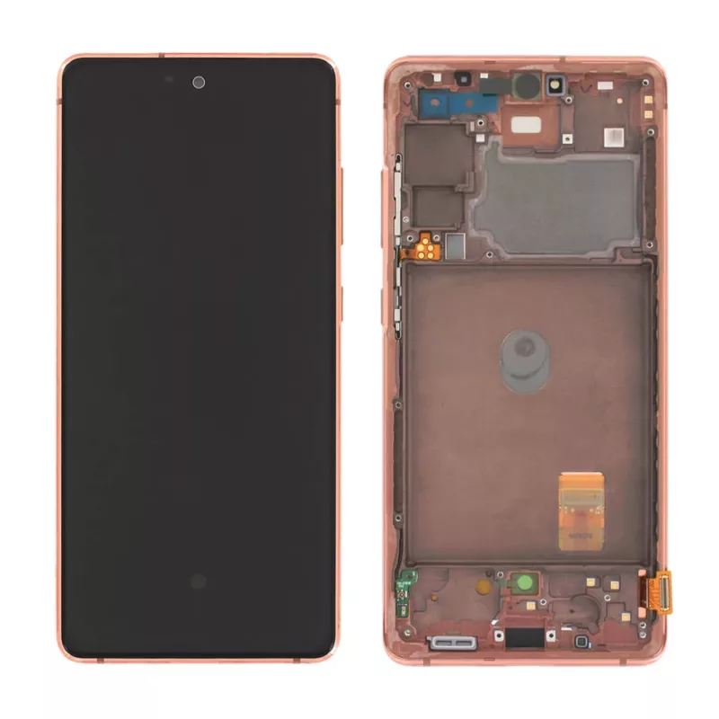 Genuine Samsung G781 Galaxy S20 FE 5G LCD Screen & Touch Digitiser - Cloud Orange
