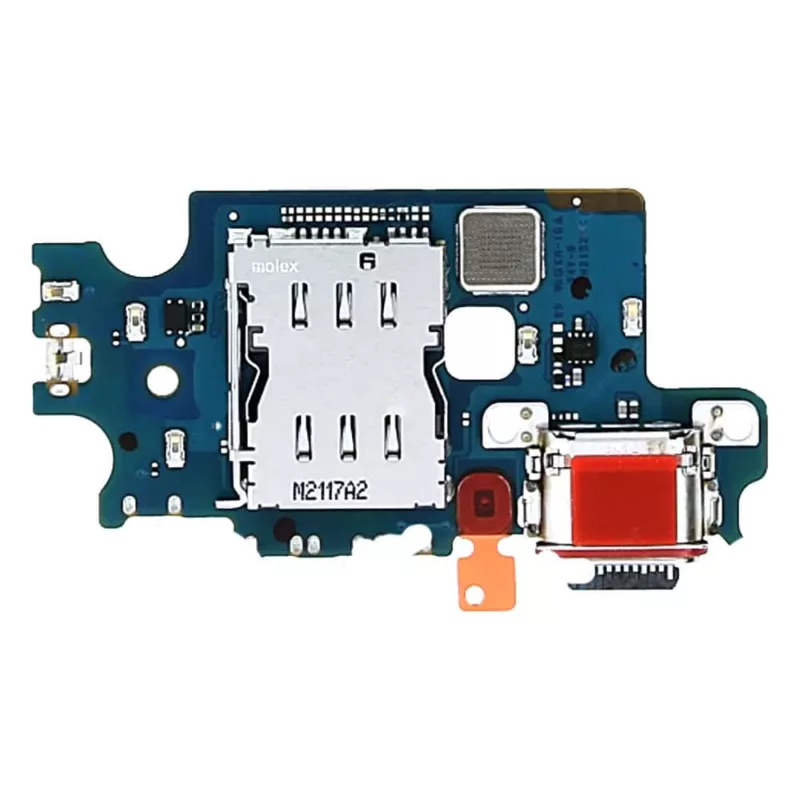 Genuine Charging Port Dock Connector Flex Cable For Samsung S906B Galaxy S22 Plus S22+