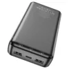 Hoco J100A 20000mAh Fasy Charge Portable Power Bank Charger - Black