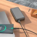 Hoco J100A 20000mAh Fasy Charge Portable Power Bank Charger - Black