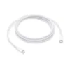 For Apple iPhone 15 , iPad Pro, Macbook 240W 2M Woven USB-C to USB-C Charge Cable - OEM Pulled