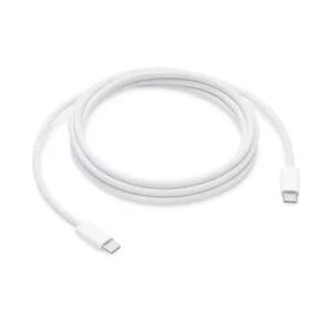 For Apple iPhone 15 , iPad Pro, Macbook 240W 2M Woven USB-C to USB-C Charge Cable - OEM Pulled