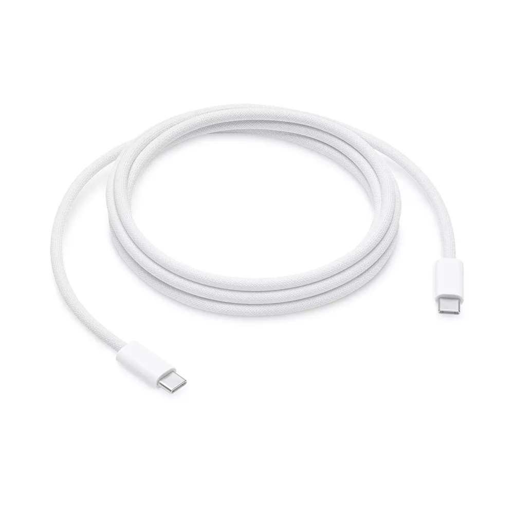 usbcable-jpg For Apple iPhone 15 , iPad Pro, Macbook 240W 2M Woven USB-C to USB-C Charge Cable - OEM Pulled