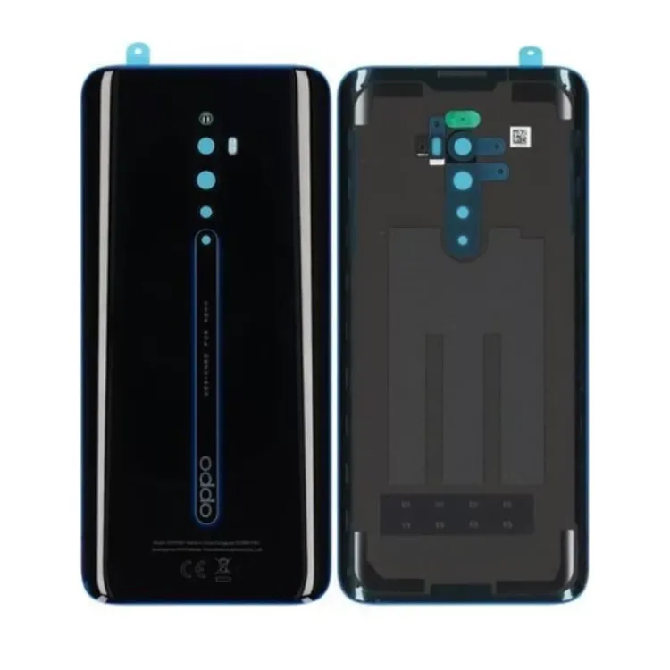 For Oppo Reno2 Z CPH1945 CPH1951 Genuine Rear Back Panel Battery Cover - Luminous Black