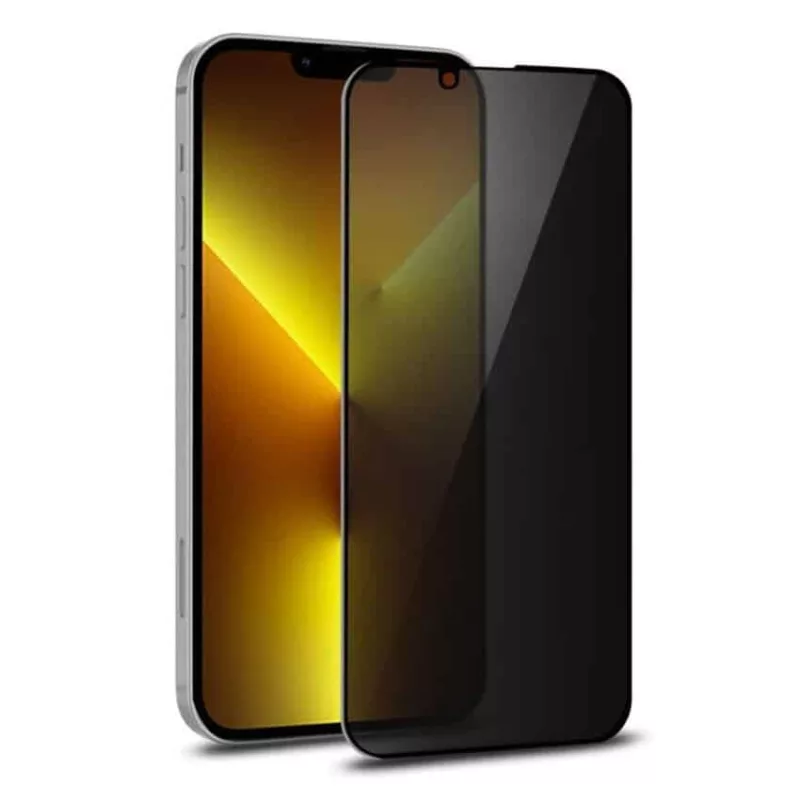 For iPhone 14 Anti Spy Privacy Tempered Glass Screen Protector