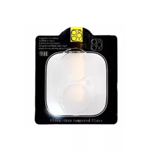 For iPhone 16 / 16 Plus Camera Lens & 3D Surround Clear Tempered Glass Protector