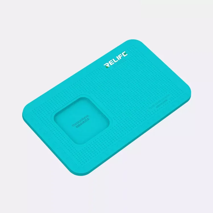 Relife RL-004DM Anti-Slip Silicone Pad Mat With Camera Area For Screen Protector Fitting