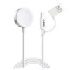 For Apple Watch ANG Magnetic 2-in-1 USB Charging Cable