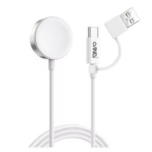 For Apple Watch ANG Magnetic 2-in-1 USB Charging Cable