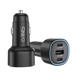 ANG Triple Port QC PD 30W Fast Car Charger