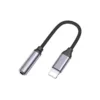 ANG Nylon Braided Lightning to 3.5mm Headphone Adapter Cable