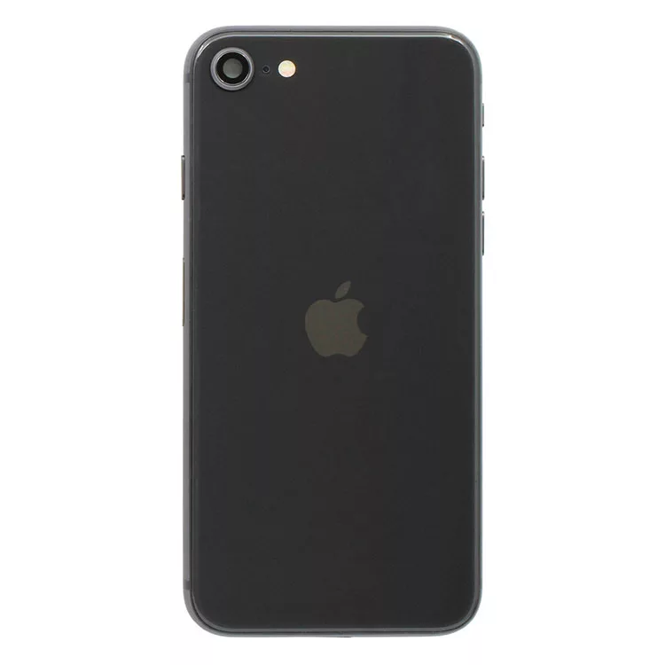 Genuine iPhone SE 2020 Rear Housing With Parts - Black - 14 Day