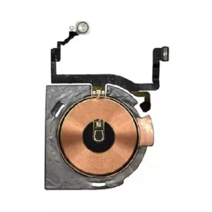 For iPhone 15 NFC Antenna Wireless Charging Coil & Volume Mute Button Flex Cable - OEM Pulled