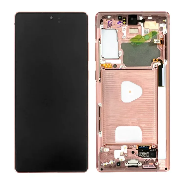 For Samsung N980F Galaxy Note 20 Genuine LCD Screen & Touch Digitiser - Mystic Bronze