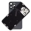 For iPhone 15 Pro Max Rear Back Glass Battery Cover With NFC Flex, Frame & Magnets – Black