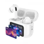 Hoco EW72 LCD Color Touchscreen ANC TWS Headset Earphones