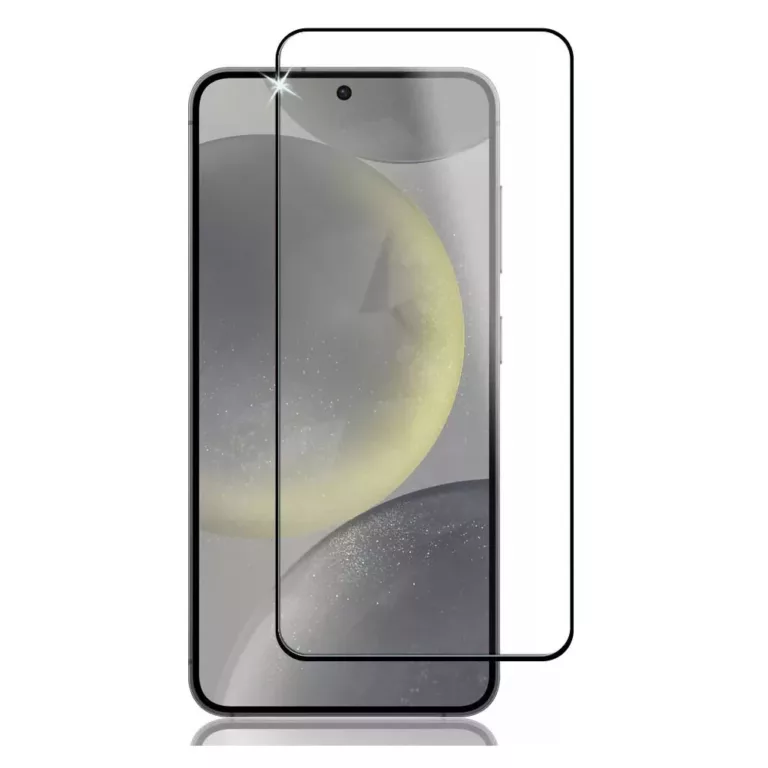 For Samsung Galaxy S25+ Full Glue Tempered Glass Screen Protector Fingerprint Support