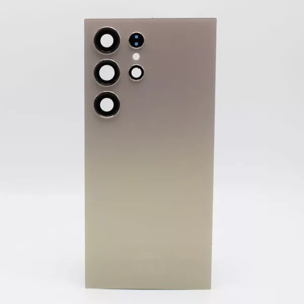 For Samsung S928 Galaxy S24 Ultra Rear Back Battery Cover - OEM Pulled - Titanium