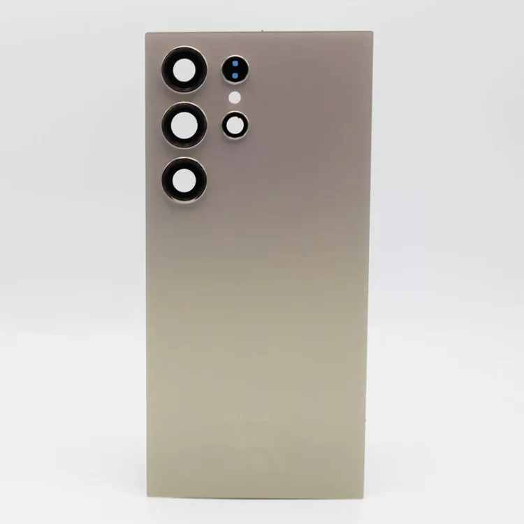 For Samsung S928 Galaxy S24 Ultra Rear Back Battery Cover - OEM Pulled - Titanium