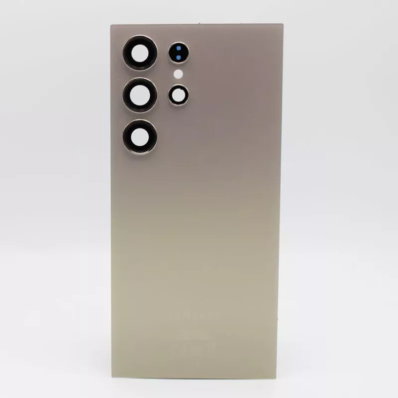 For Samsung S928 Galaxy S24 Ultra Rear Back Battery Cover - OEM Pulled - Titanium