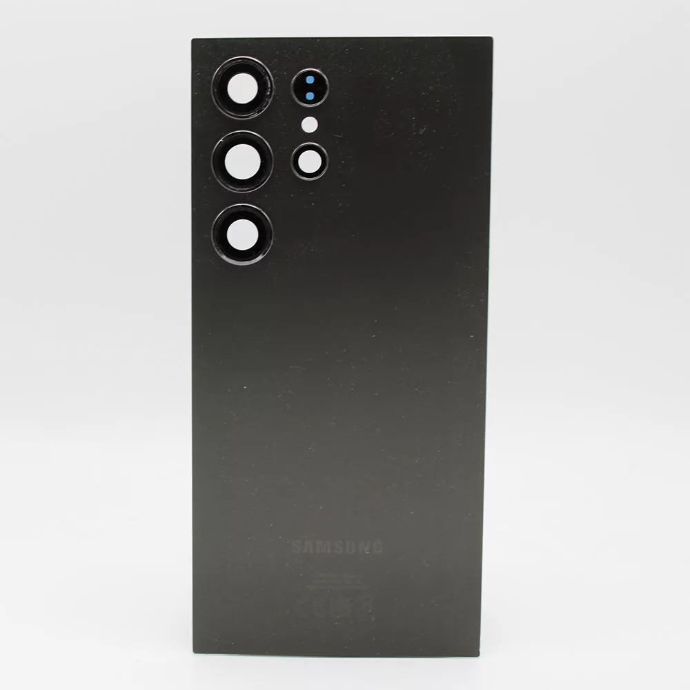 s24ultrablack For Samsung S928 Galaxy S24 Ultra Rear Back Battery Cover - OEM Pulled - Black