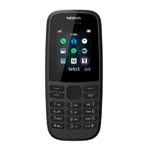 Nokia 105 4th Edition Unlocked Mobile Phone - Black