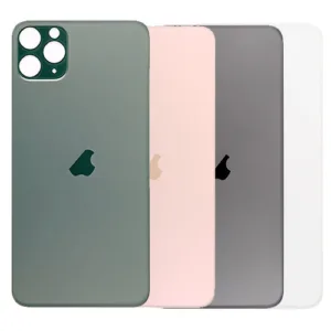 For iPhone 11 Pro Max Rear Back Glass / Battery Cover – Big Camera Hole – Easy Fitting