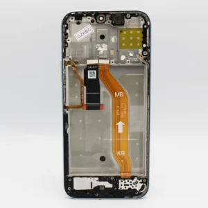 For Honor 200 Lite LCD Screen Digitiser Frame – Blue - OEM Pulled