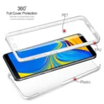 Samsung Galaxy A9 2018 360º PC & TPU Full Case With Protective Screen Cover - Image 2