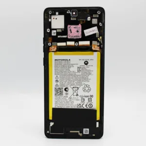 For Motorola Edge 40 LCD Screen Touch Digitiser Frame Battery – Black - OEM Pulled