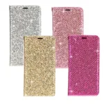 iPhone 7 / 8 / SE 2020 Slim Fitting Glitter Wallet Case With Magnetic Closing - Image 3
