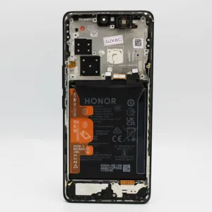 For Honor 200 Pro LCD Screen Digitiser Frame Battery – Black - OEM Pulled