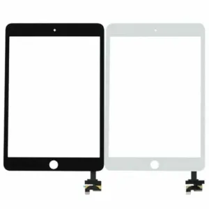 iPad Mini 3 Replacement Glass Touchscreen Digitizer, IC Flex Cable & Home Button