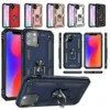 iPhone 11 Hybrid Dual-Layer Armour Case With Magnetic Ring Stand