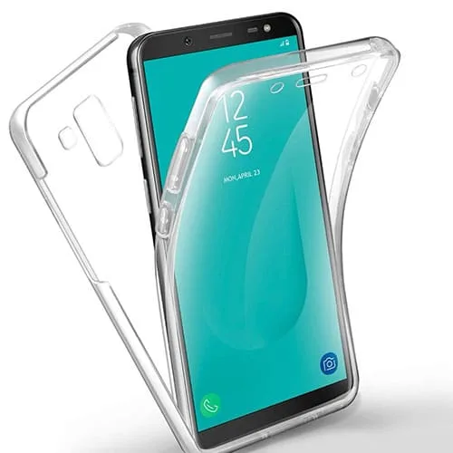 Samsung Galaxy J6 Plus 2018 360º PC & TPU Full Case With Protective Screen Cover - Image 1