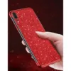 Huawei Mate 20 Lite Ultra Thin Clear Gel Case With Chrome & Glitter Effect
