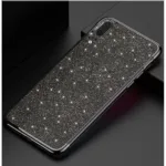 Huawei Mate 20 Lite Ultra Thin Clear Gel Case With Chrome & Glitter Effect - Image 3