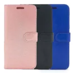 PU Leather Side Opening Wallet Case With Card Slots For Samsung Galaxy A14 5G