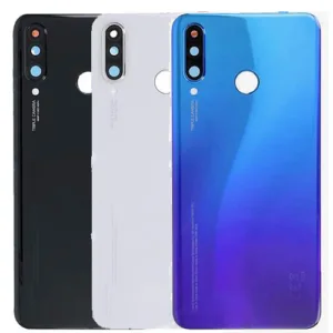 Huawei P30 Lite 24MP Rear Back Glass / Battery Cover With Camera Lens