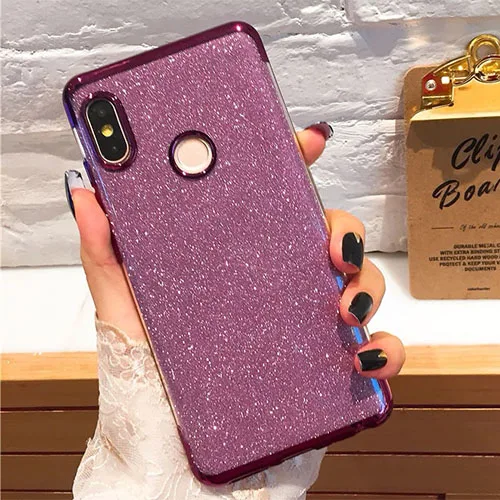 Huawei P30 Ultra Thin Clear Gel Case With Chrome & Glitter Effect - Image 3