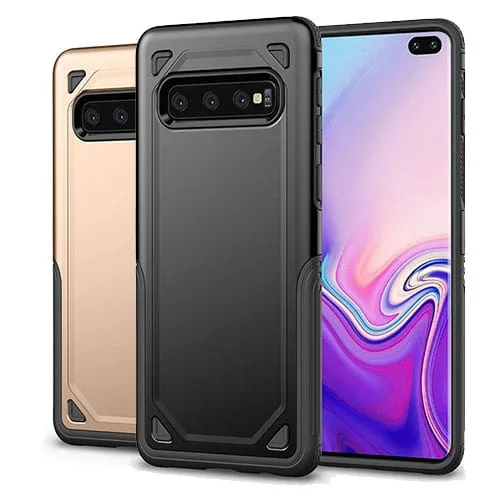 s10hybrid.jpg Samsung Galaxy S10 Hybrid Dual-Layer Armor Case - Image 1