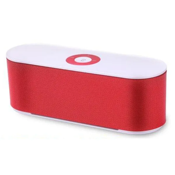S207 Portable Wireless Bluetooth Speaker - Red