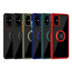 Samsung Galaxy S20 Plus Hybrid Case With Magnetic Ring Stand