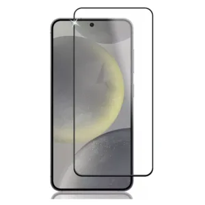 For Samsung Galaxy S25 Full Glue Tempered Glass Screen Protector Fingerprint Support