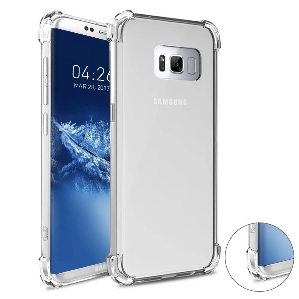 s8corner.jpg Samsung Galaxy S8 Shockproof Corner Absorbent TPU Gel Case - Image 1